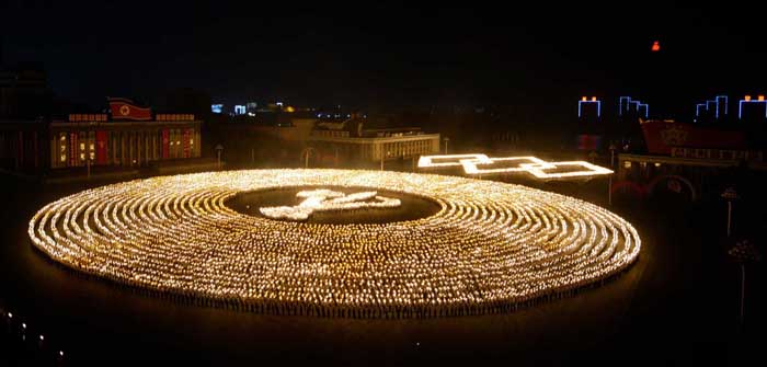 盛大庆祝朝鲜劳动党第七次代表大会