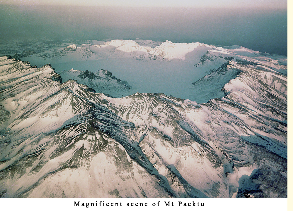 Mt Paektu, the ancestral mountain permeated with the soul of the Korean nation