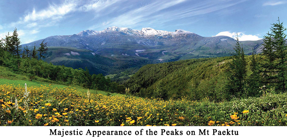 Mt Paektu, the ancestral mountain permeated with the soul of the Korean nation