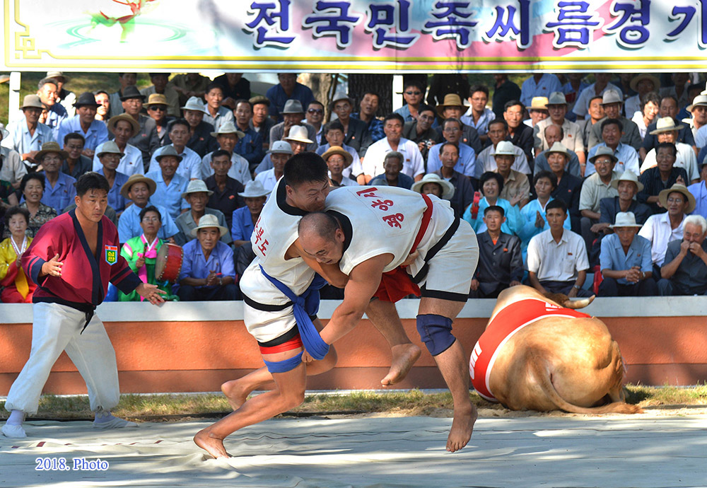 Korean Ssirum with long traditions