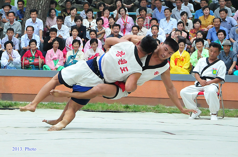 Korean Ssirum with long traditions