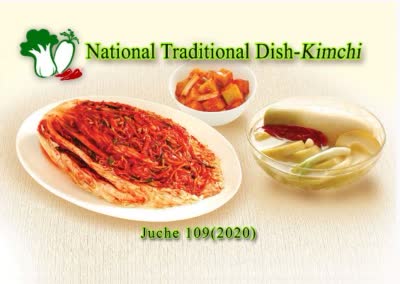 National Traditional Dish-Kimchi