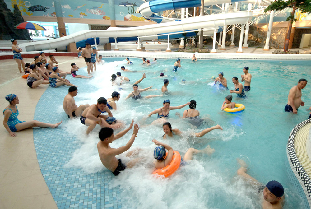 朝鲜的海洋体育月