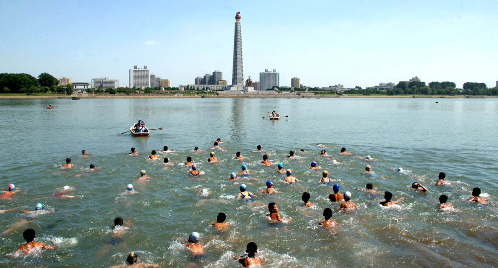 朝鲜的海洋体育月