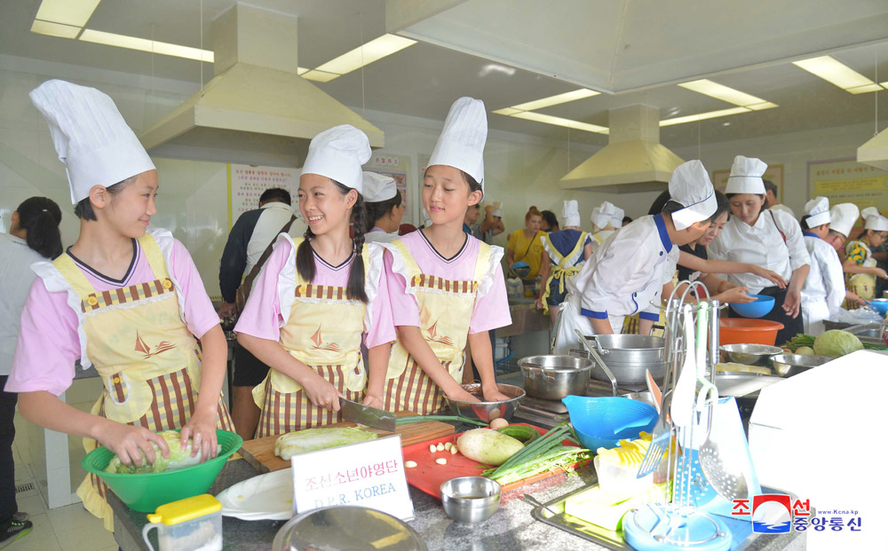第34届松涛园国际少年团夏令营生活