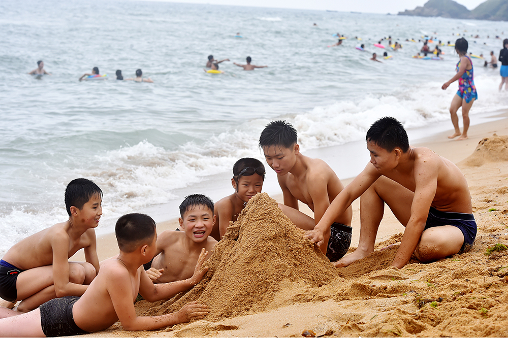 东海名胜 麻田海滨浴场