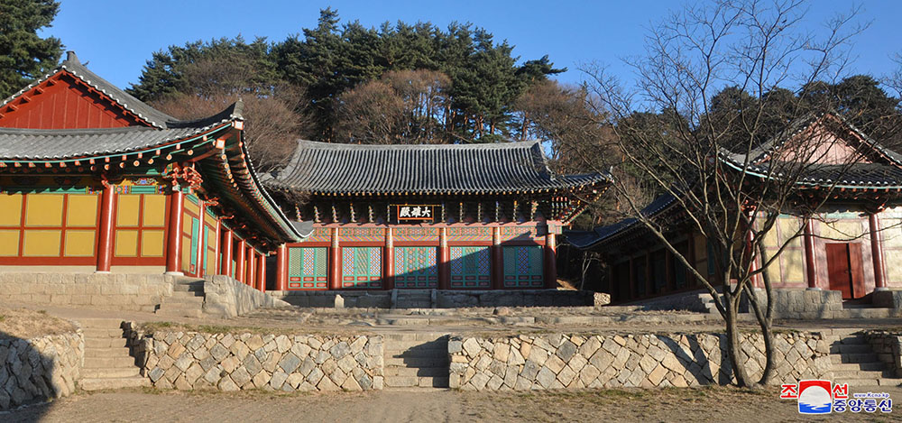 朝鲜复原中世纪时期著名的建筑遗产——释王寺