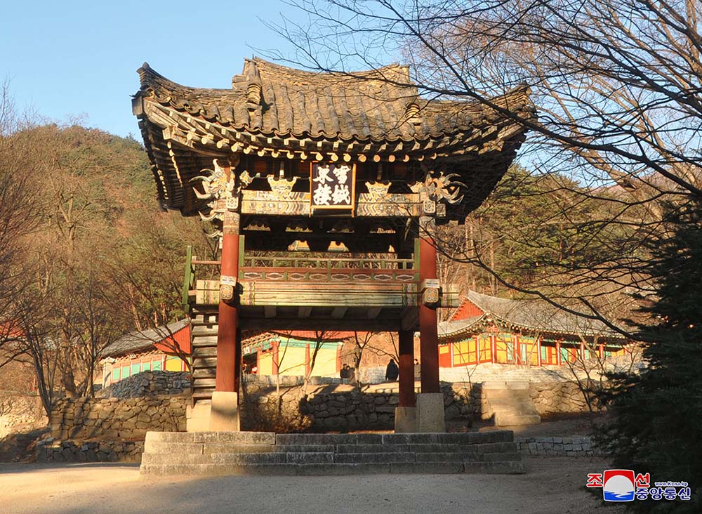 朝鲜复原中世纪时期著名的建筑遗产——释王寺