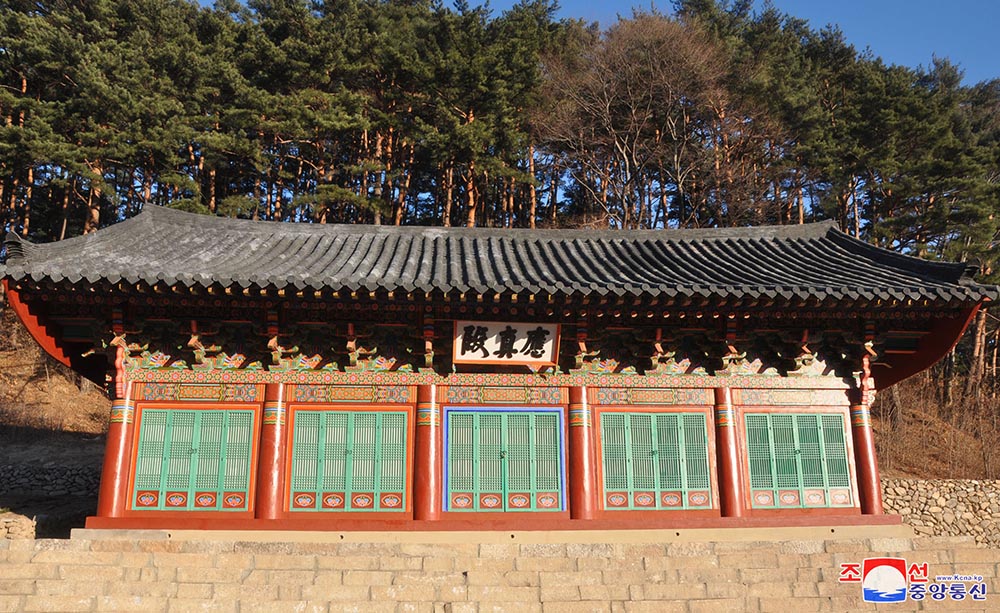 朝鲜复原中世纪时期著名的建筑遗产——释王寺