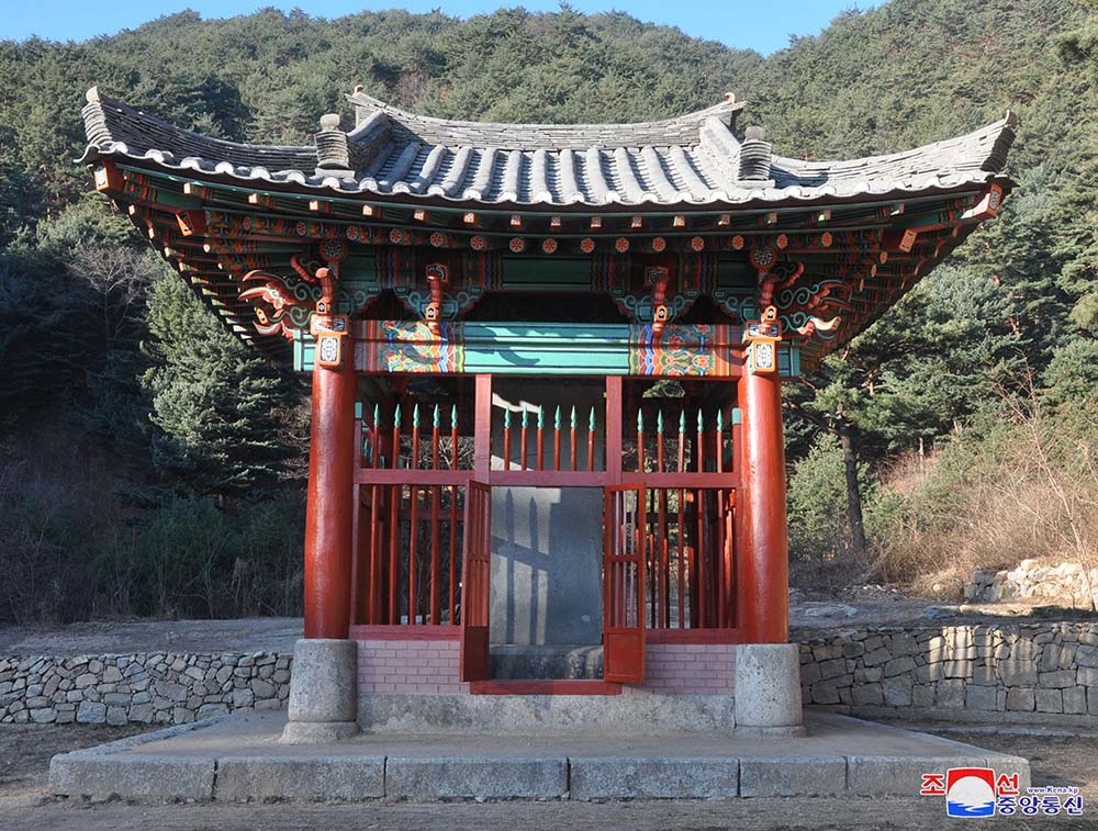 朝鲜复原中世纪时期著名的建筑遗产——释王寺