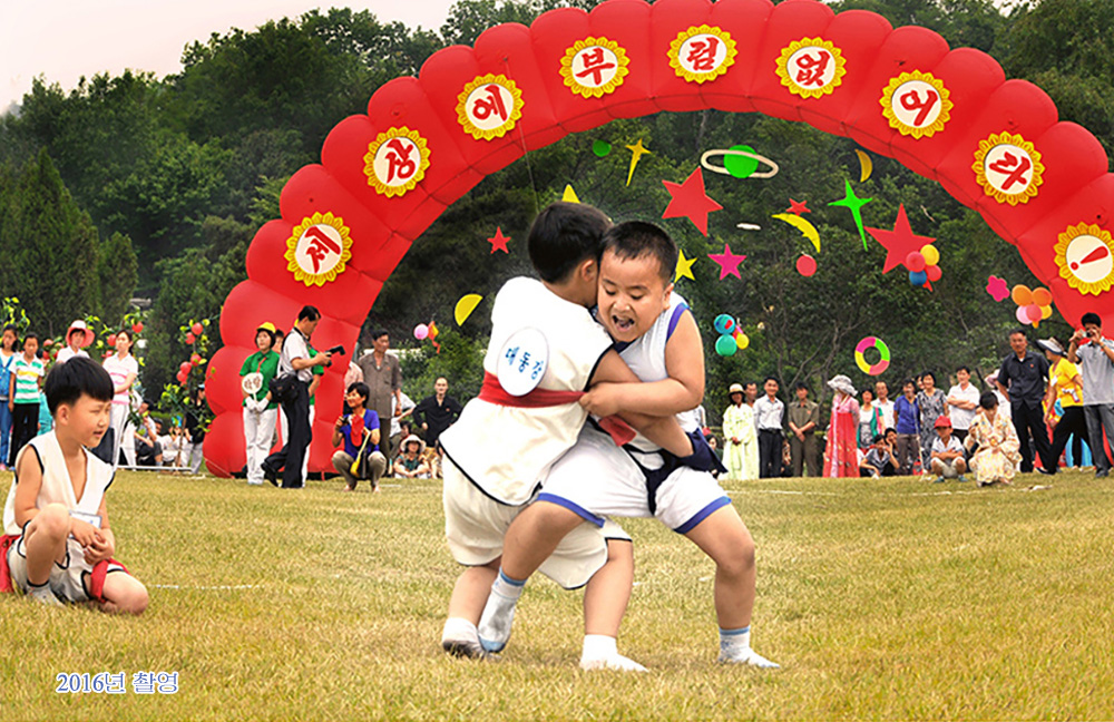 오랜 전통을 가진 조선씨름