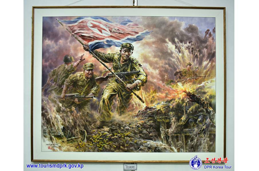 祖国解放戦争勝利70周年慶祝国家美術展覧会が盛大に行われる