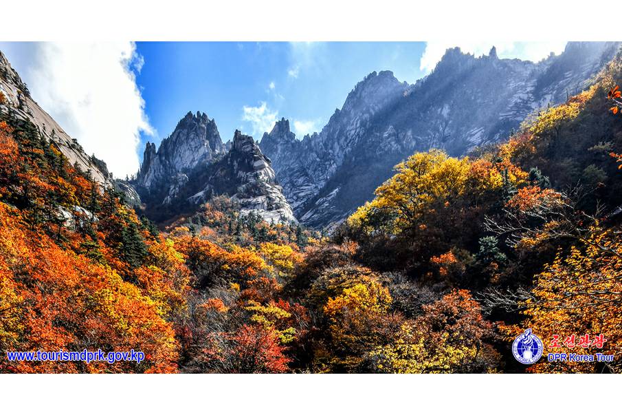金剛山の秋