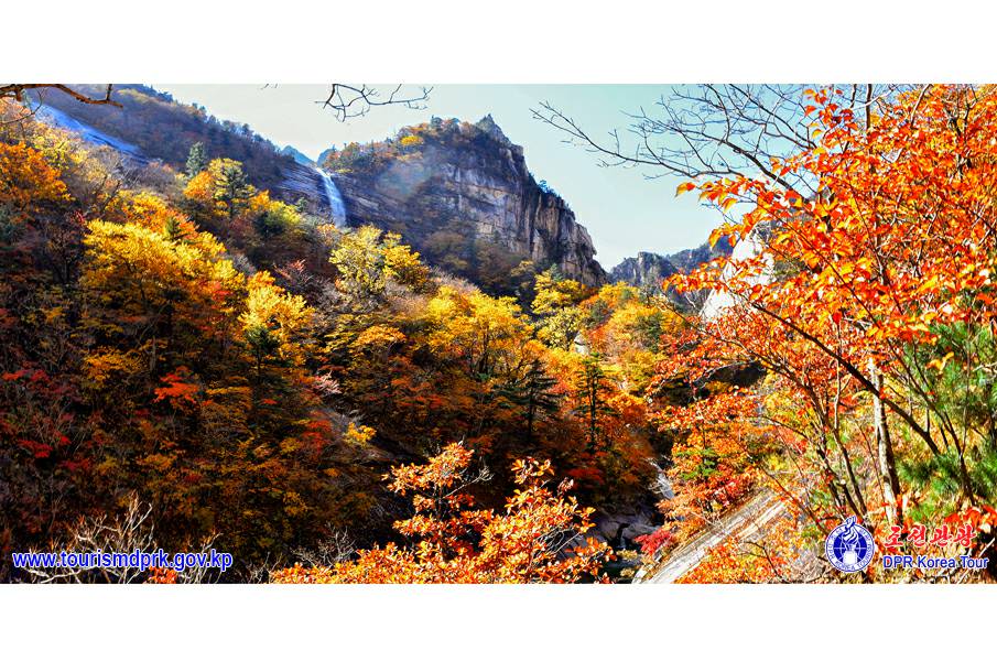 金剛山の秋