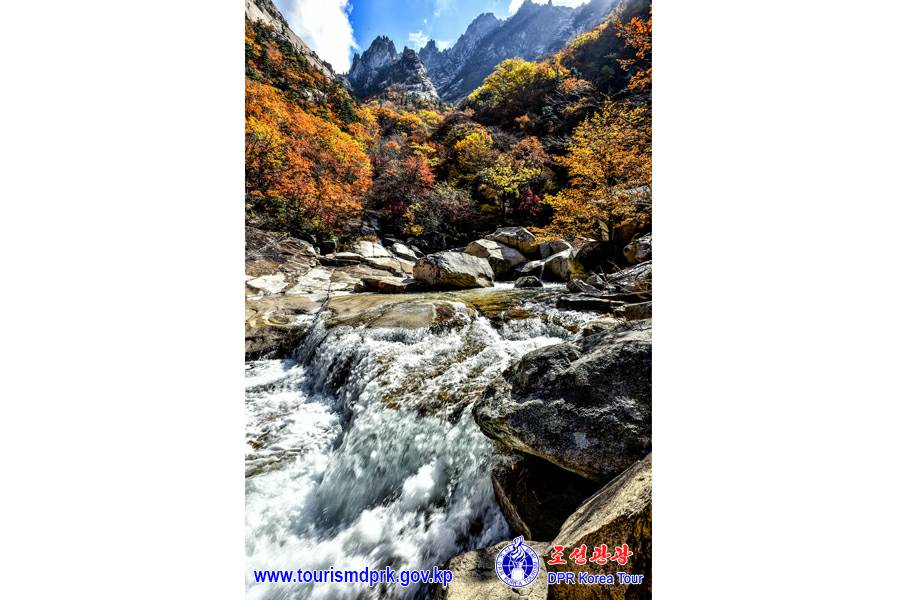 金剛山の秋