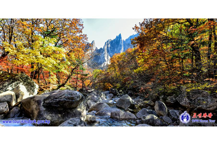 金剛山の秋