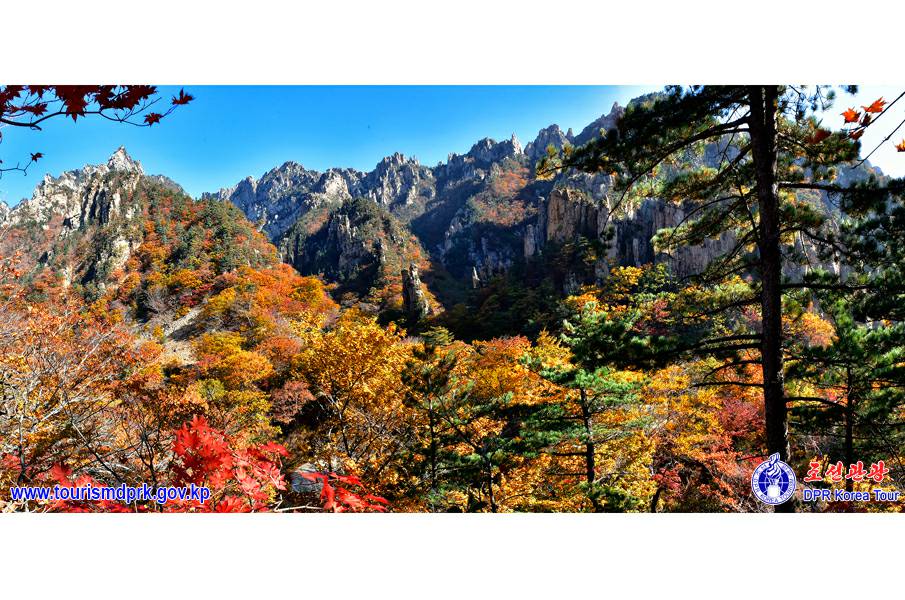 金剛山の秋
