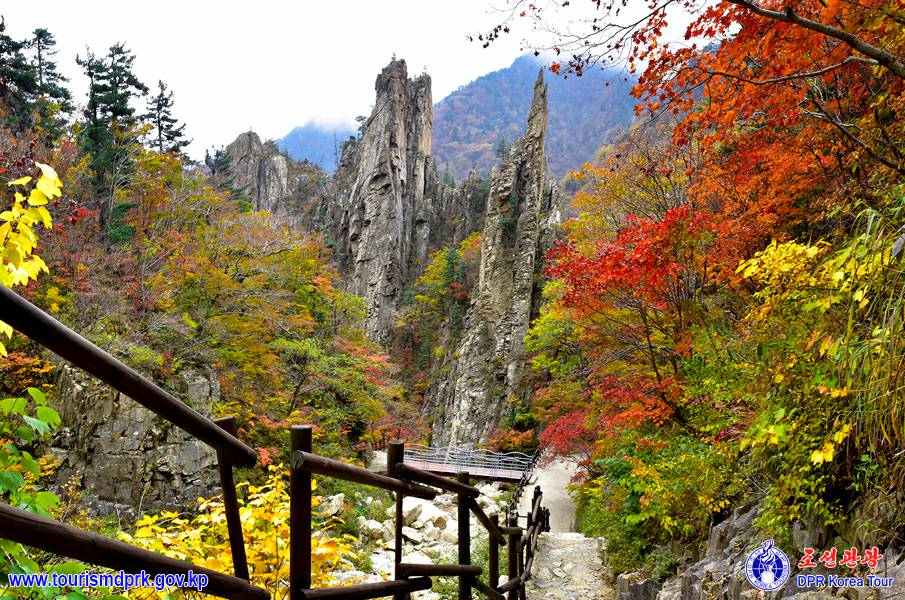 金剛山の秋