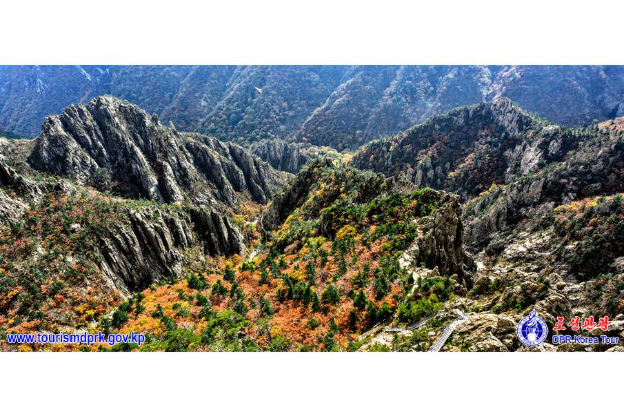 金剛山の秋