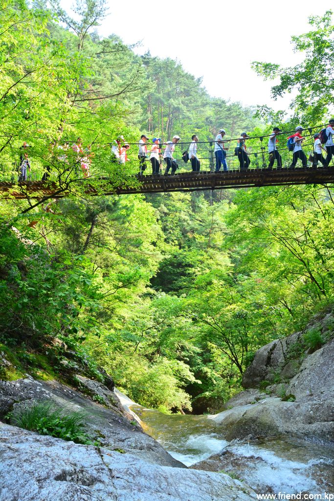 Pyongyang Municipal Myohyangsan Children’s Union Camp for Mountaineering