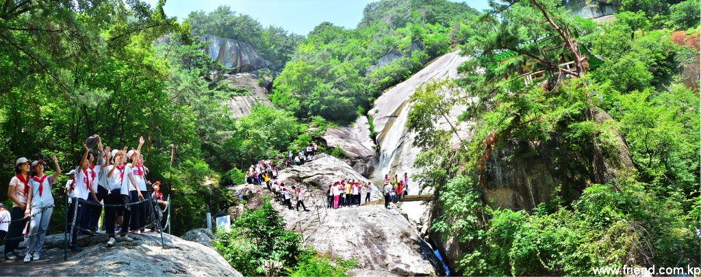 Pyongyang Municipal Myohyangsan Children’s Union Camp for Mountaineering
