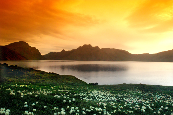 Paisaje del monte Paektu