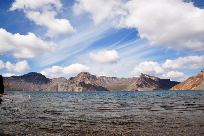 Paisaje del monte Paektu