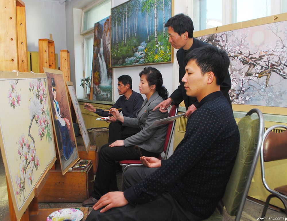 Centre de broderie de Pyongyang