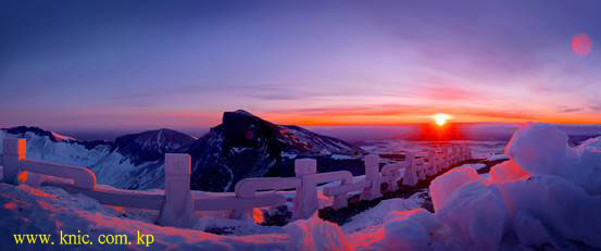 Mt. Paektu, the ancestral mountain