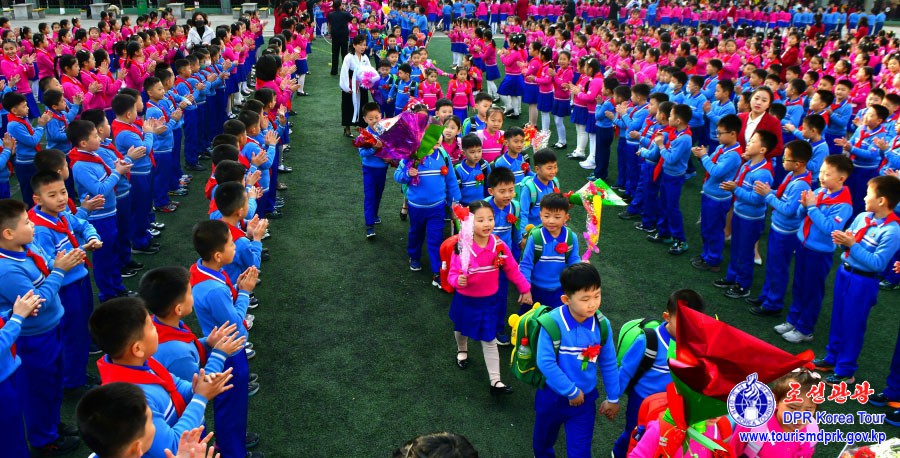 On the day of starting a new school year