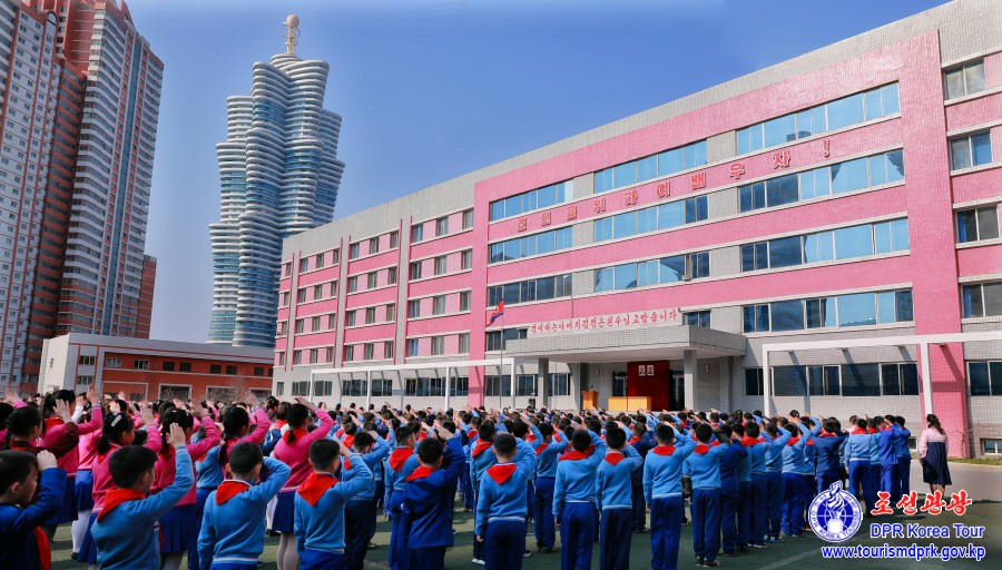 On the day of starting a new school year