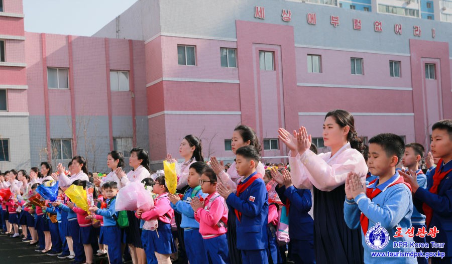 On the day of starting a new school year