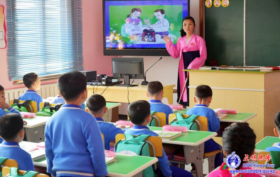 On the day of starting a new school year