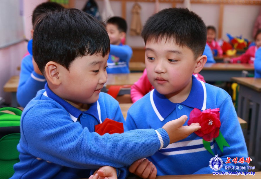 On the day of starting a new school year