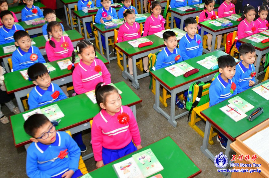 On the day of starting a new school year