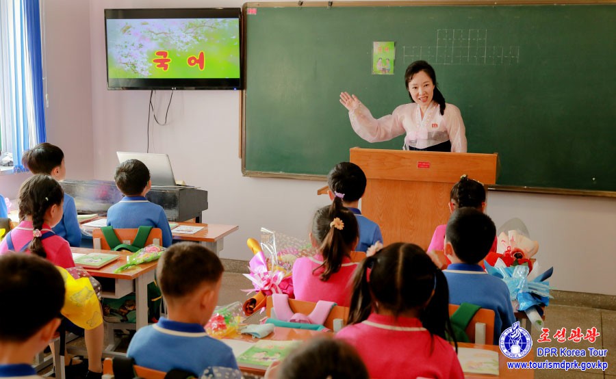 On the day of starting a new school year