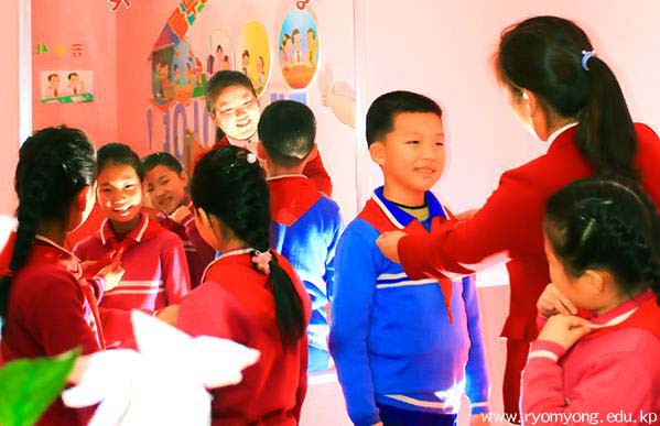 Pyongyang Primary School for Orphans Overflows with Happy Laughter