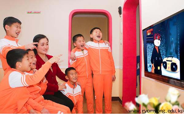 Pyongyang Primary School for Orphans Overflows with Happy Laughter