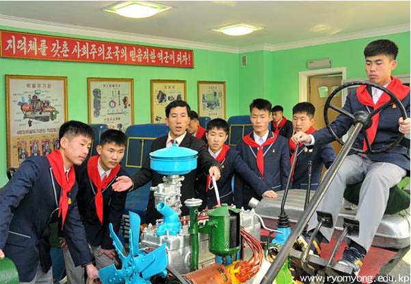 Pyongyang Middle School for Orphans Overflows with Happy Laughter
