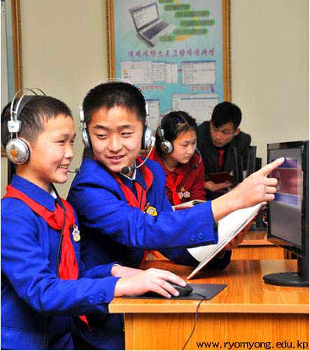 Pyongyang Middle School for Orphans Overflows with Happy Laughter