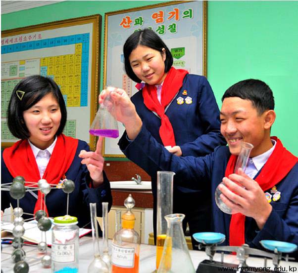 Pyongyang Middle School for Orphans Overflows with Happy Laughter
