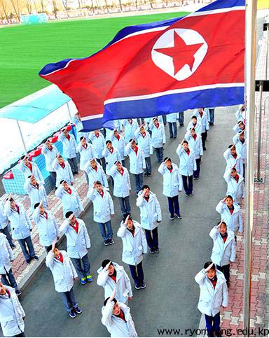Pyongyang Middle School for Orphans Overflows with Happy Laughter