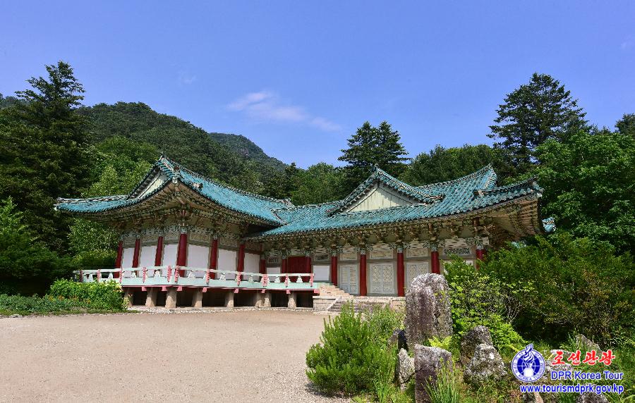 妙香山の歴史遺跡