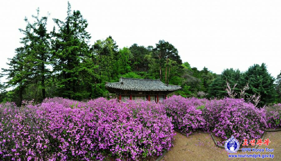 妙香山の歴史遺跡