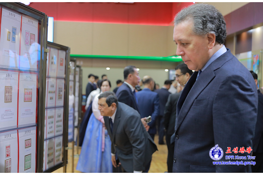 Stamp exhibition “Looking Back on the 80-Year History of Korean Stamps”