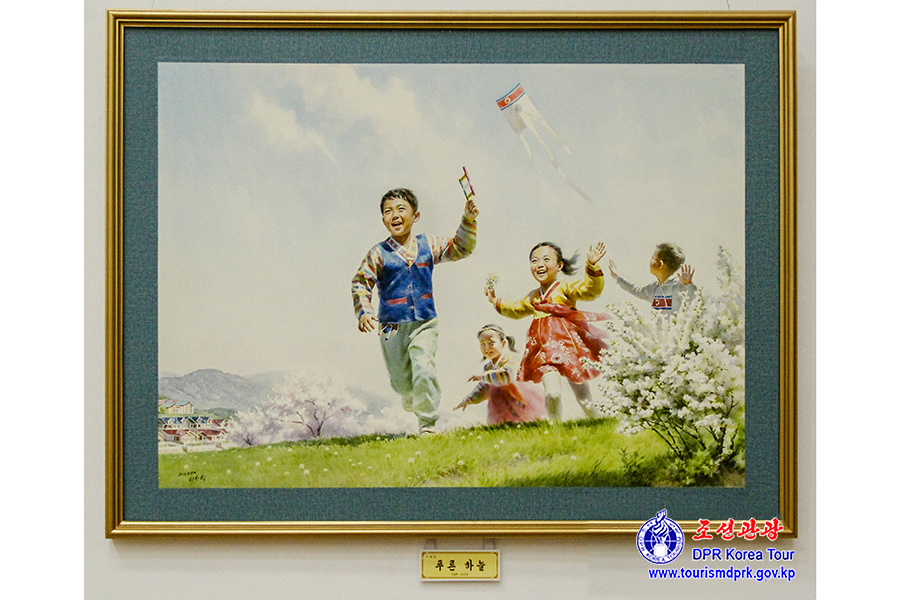 庆祝伟大领袖金日成同志华诞114周年中央美术展