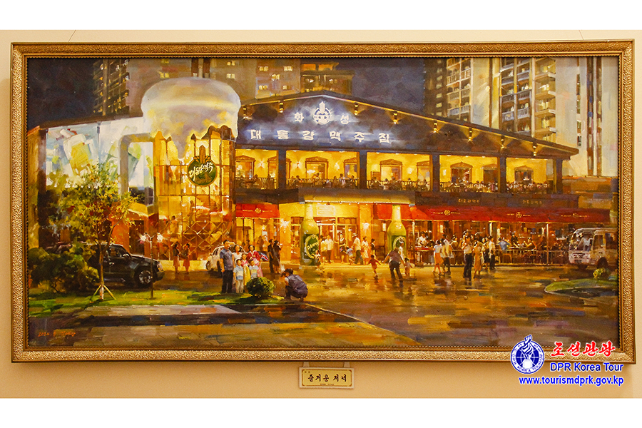 庆祝伟大领袖金日成同志华诞114周年中央美术展