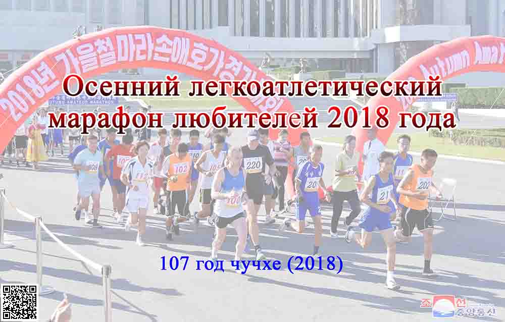 Осенний легкоатлетический марафон любителей 2018 года
