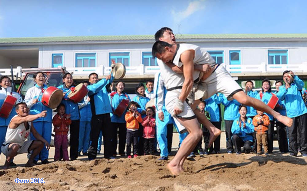 Корейская национальная борьба «сирым» имеет долгую историю