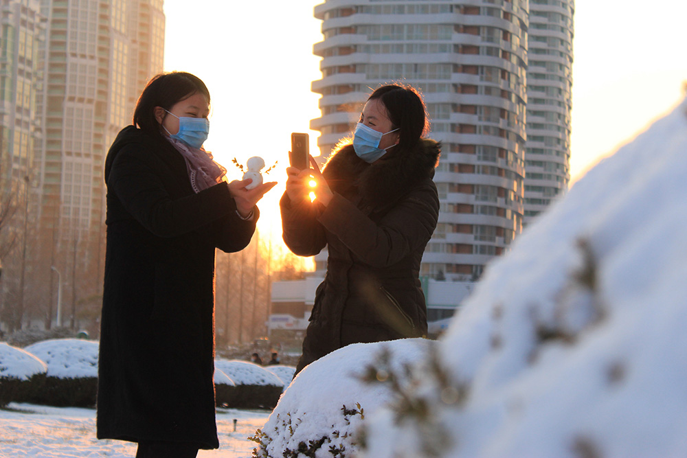 Зима в Пхеньяне